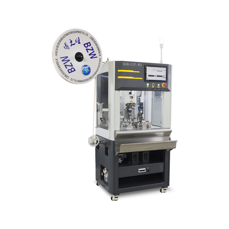 BZW-2.5T-BD 雙線剝皮壓接一體機(jī)